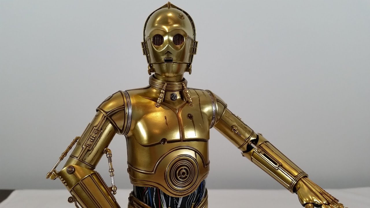 Sideshow Collectibles C-3PO Threepio Exclusive comparison with Bandai Tamashii Threepio