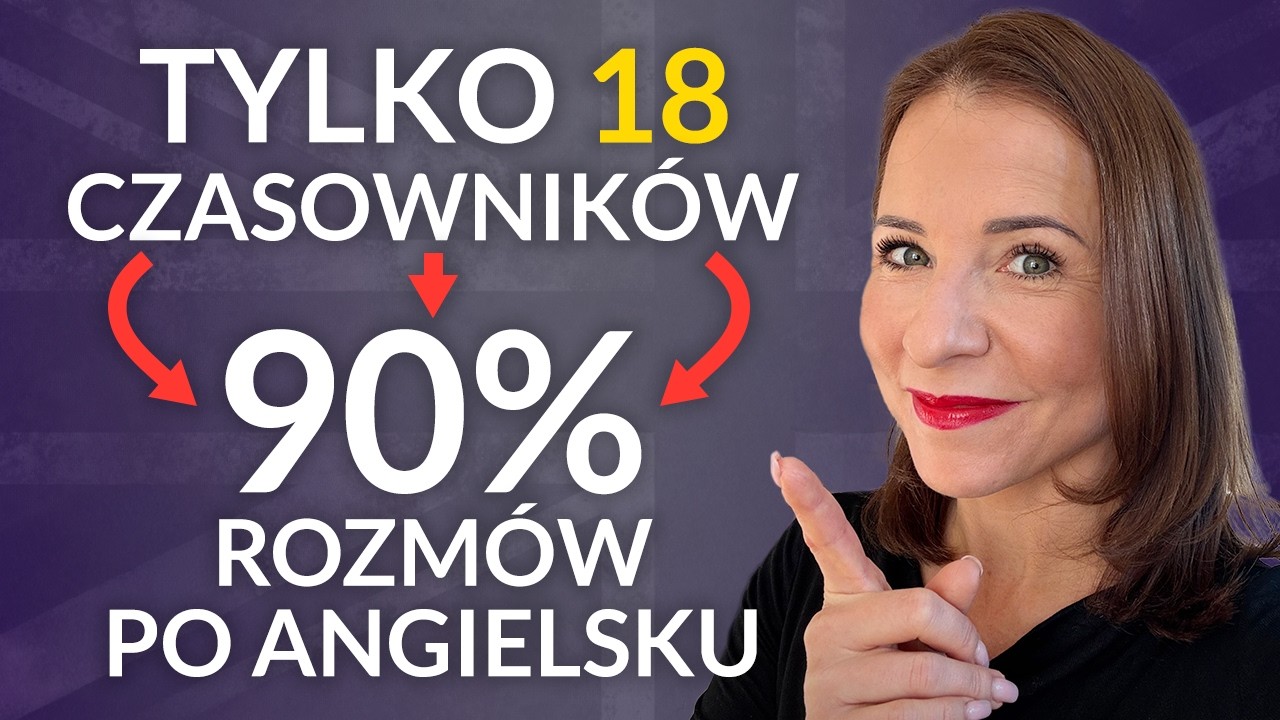 Najczęściej używane CZASOWNIKI w języku angielskim! Poznaj najważniejsze słówka | Angielski z Kat