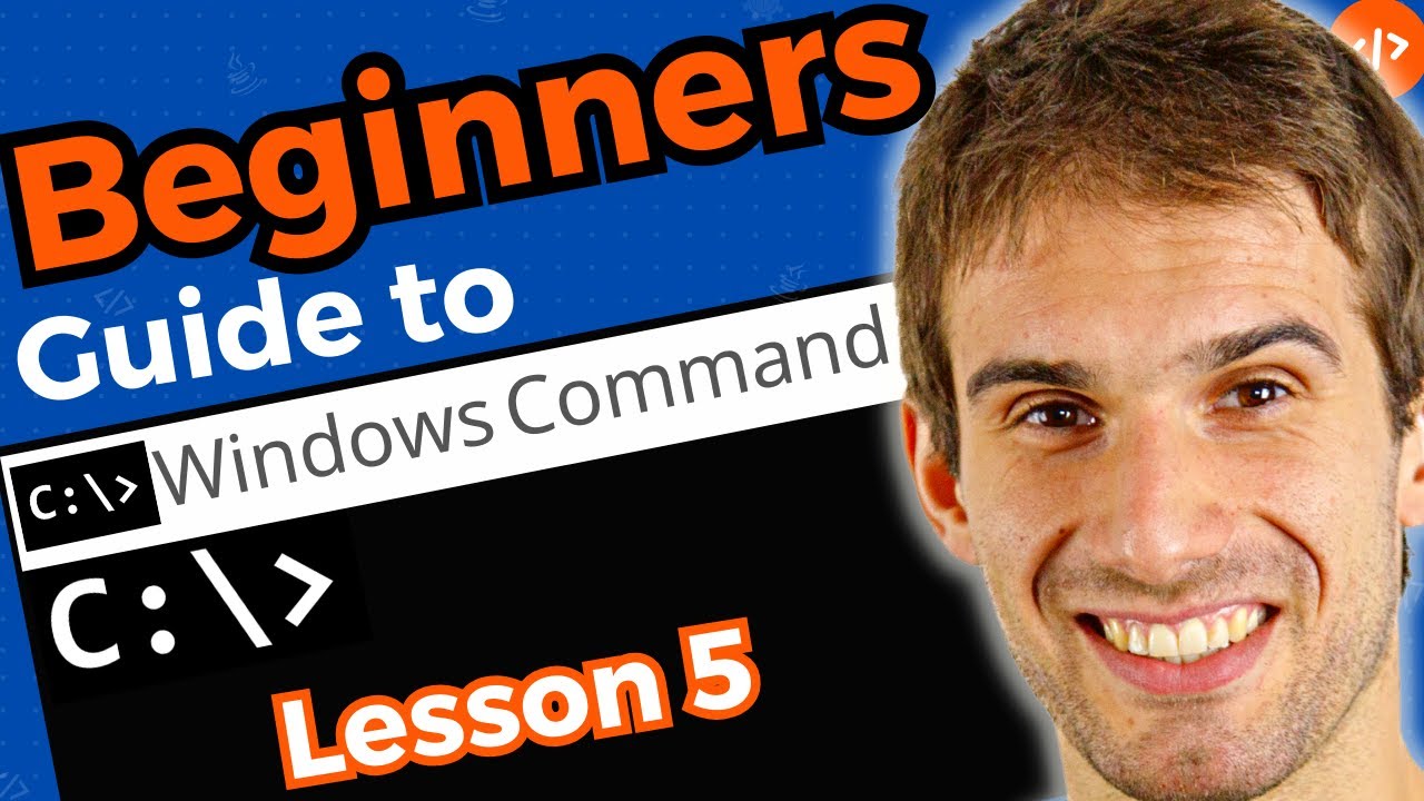 Windows command line prompt . Lesson 5 The PATH variable