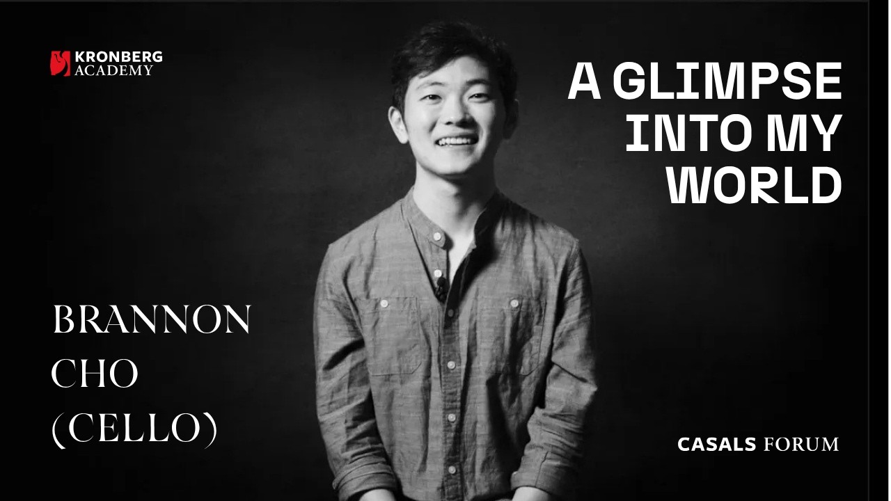 A glimpse into my world: Brannon Cho
