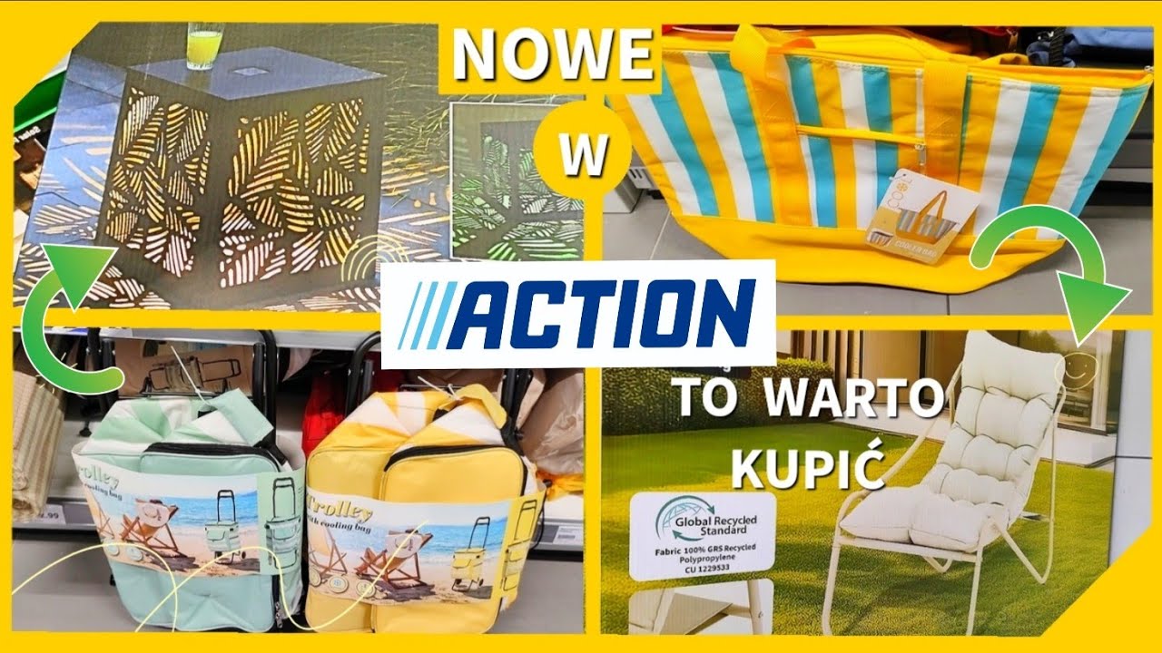 ACTION NOWOŚCI WIOSNA/LATO 🌸 Stolik, fotel, lampki 🌞 Co warto kupić? | Przegląd p&oacute;łek 