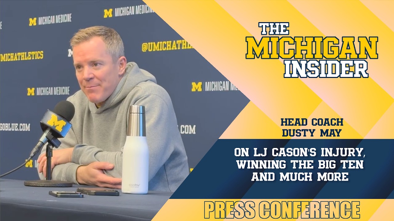 Michigan basketball: Dusty May on L.J. Cason's injury, on winning the Big Ten and much more