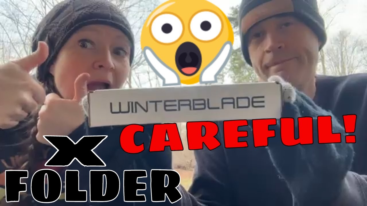 Распаковка Winterblade X-Folder - НЕ роняйте его!!!