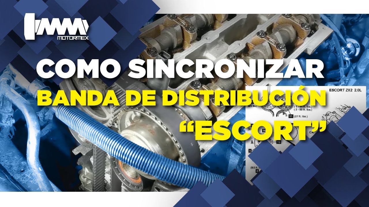 Marcas de sincronización Escort 2.0 | Motormex