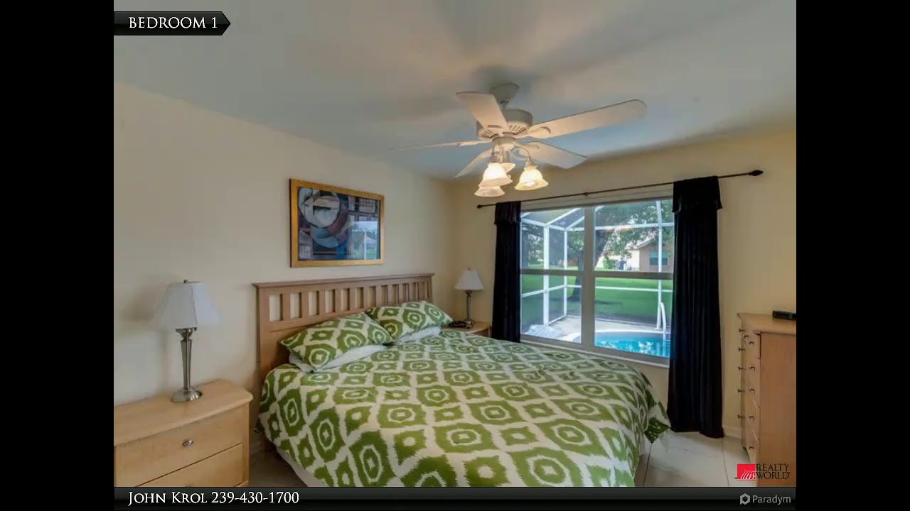 4 BEDROOM LAKEFRONT POOL HOME IN BRIARWOOD NAPLES FL FOR SALE