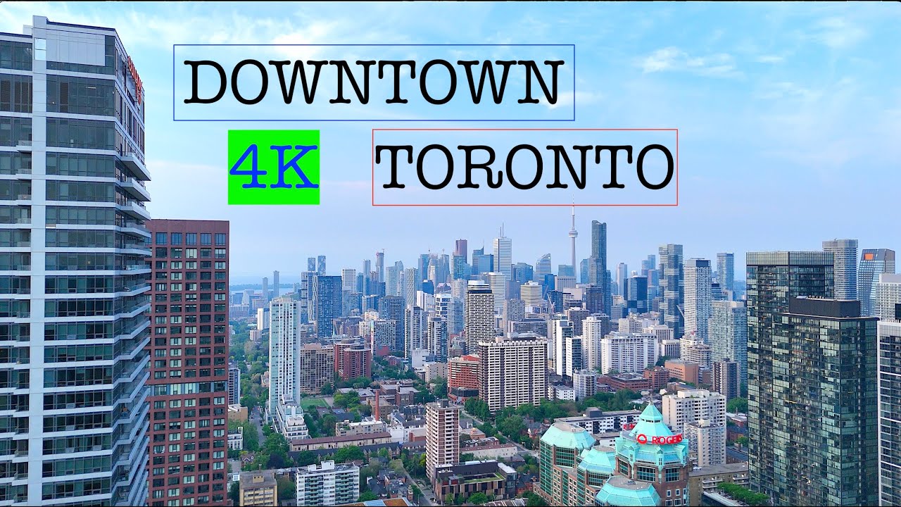 Downtown Toronto in 4k - DJI Mini 4 Pro