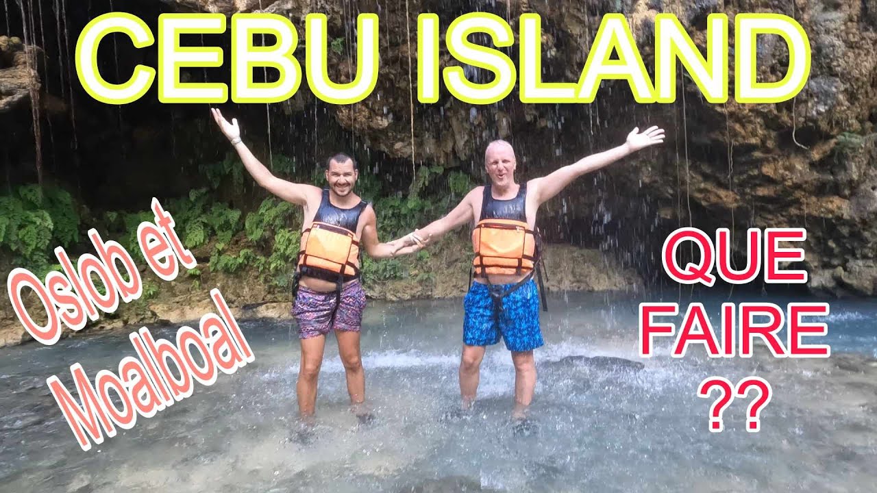 VLOG Cebu , UNE JOURNEE DE CANYONING INCROYABLE!!!! Requins baleine OH MY GOOD