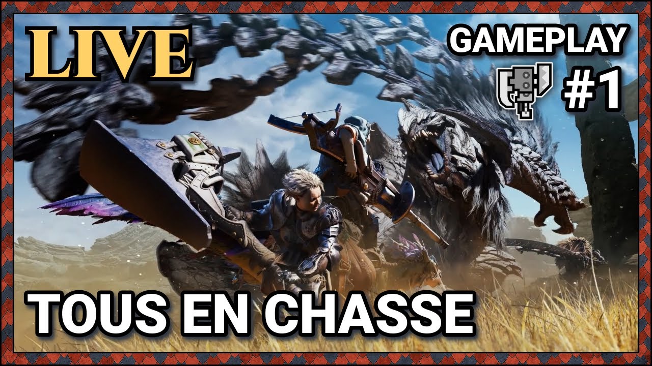 Tous en chasse sur Monster Hunter Wilds | Gameplay Morpho-hache Ep1