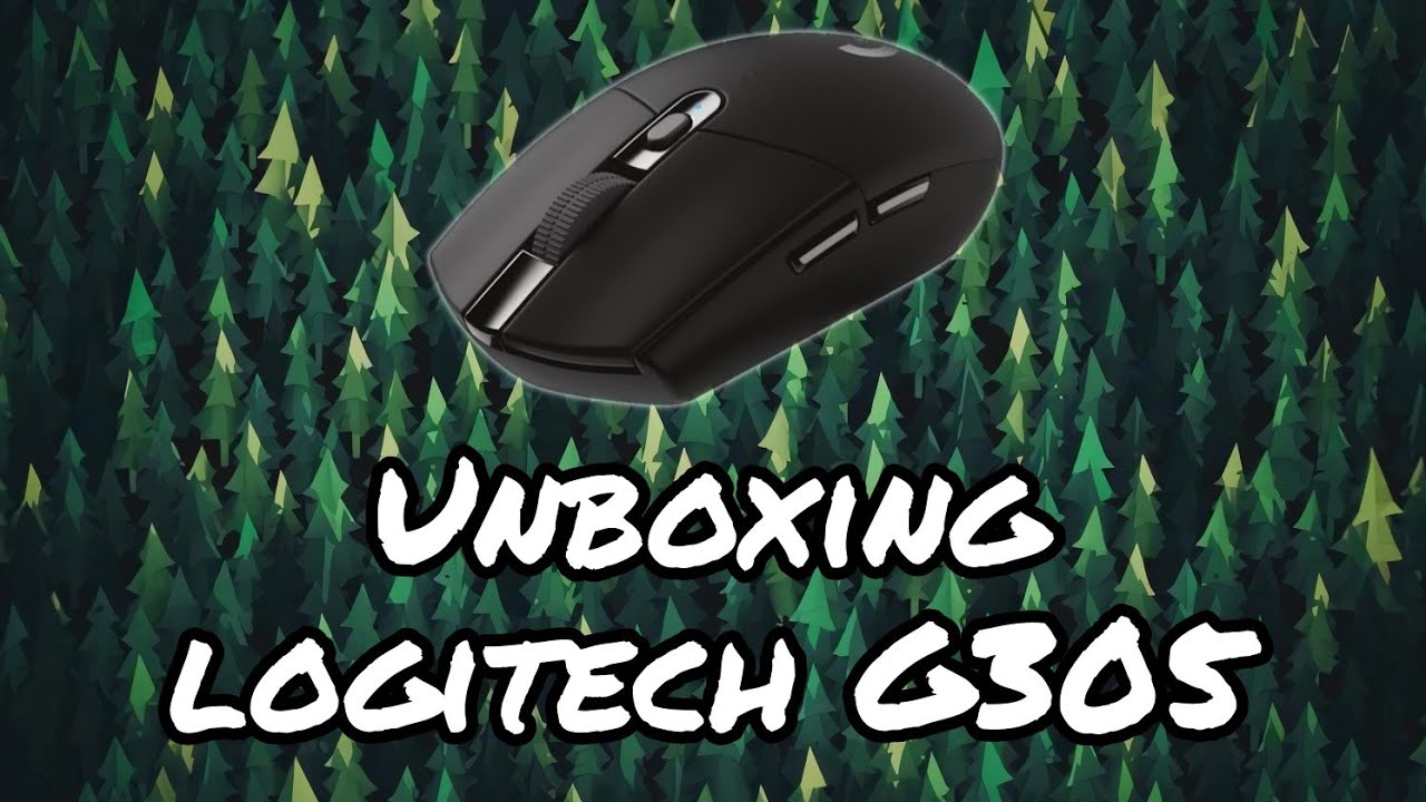 Unboxing myszki logitech G305