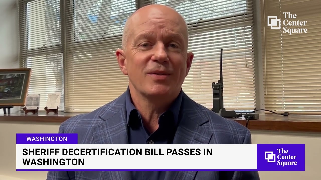 Pierce County Sheriff Keith Swank Reacts To Sheriff Decertification Bill Passing In Washington
