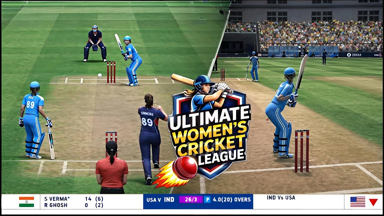 Ultimate Women's Cricket League | New Cricket Game | Gameplay Walkthrough ( Android , iOS )