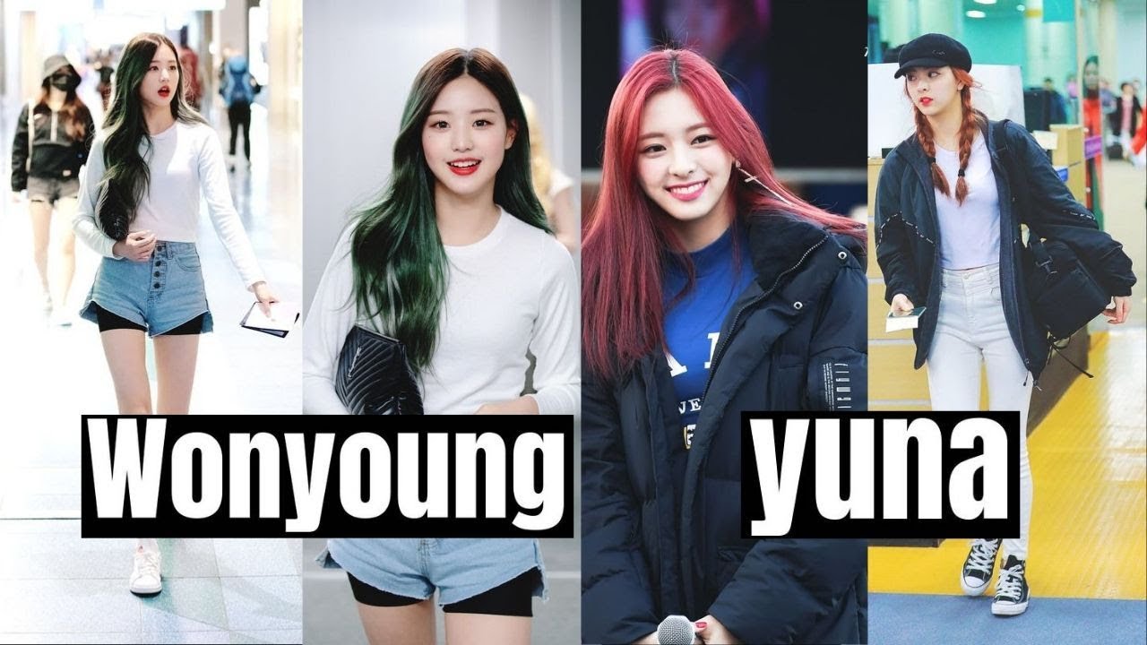 WONYOUNG [IZONE] YUNA [itzy]  Members have outstanding appearance of rookie music group