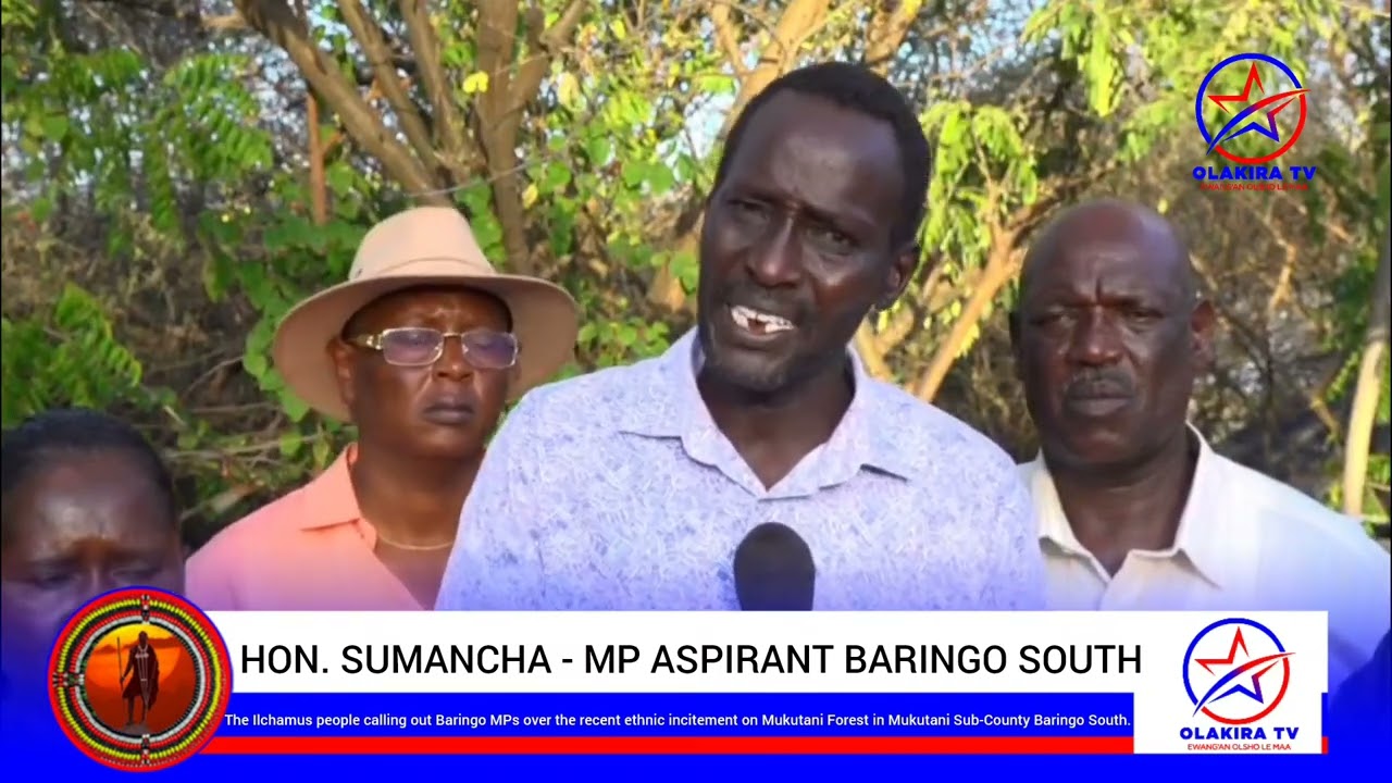 The Ilchamus people are condemning bullying of Alex Lemarkoko by Baringo MPs over on Mukutani Forest