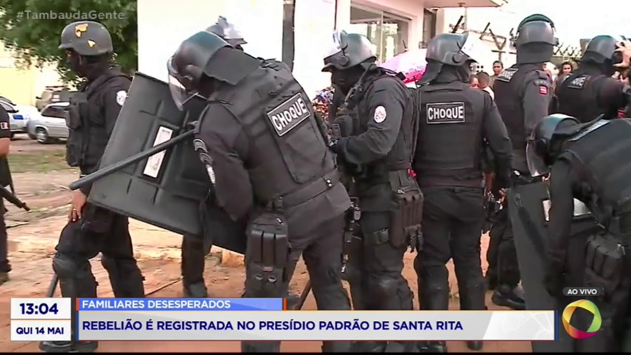 Tambaú da Gente - Bope chega ao presídio de Santa Rita