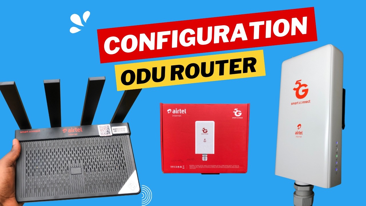 Инструкция по настройке роутера Airtel 5G ODU | Как настроить роутер Airtel 5G