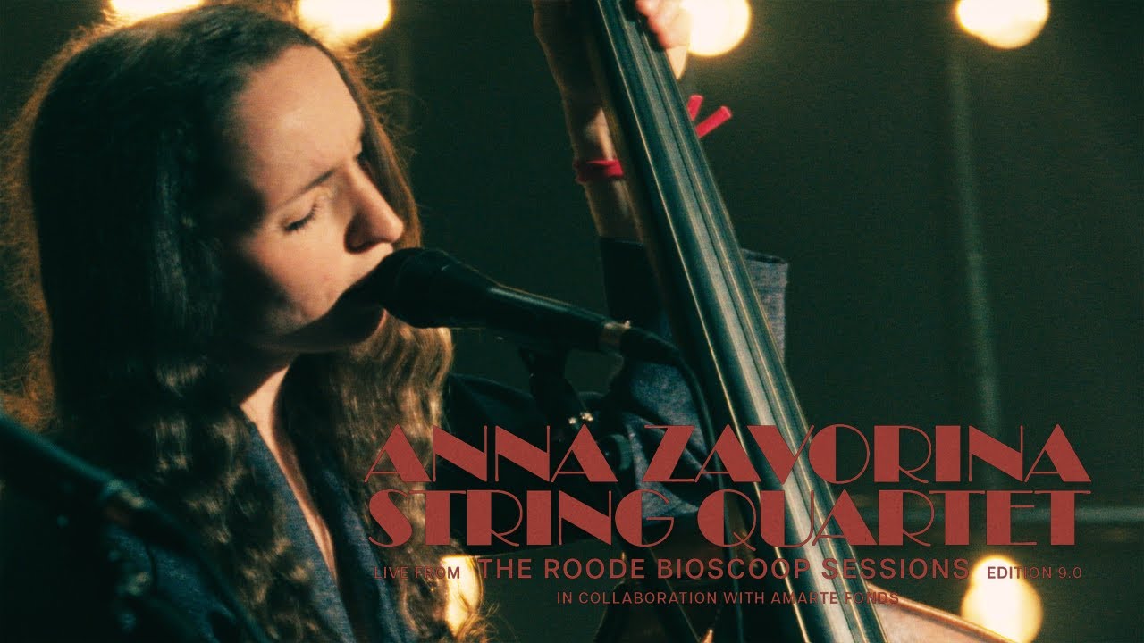 Anna Zavorina String Quartet live  @TheaterdeRoodeBioscoop ​