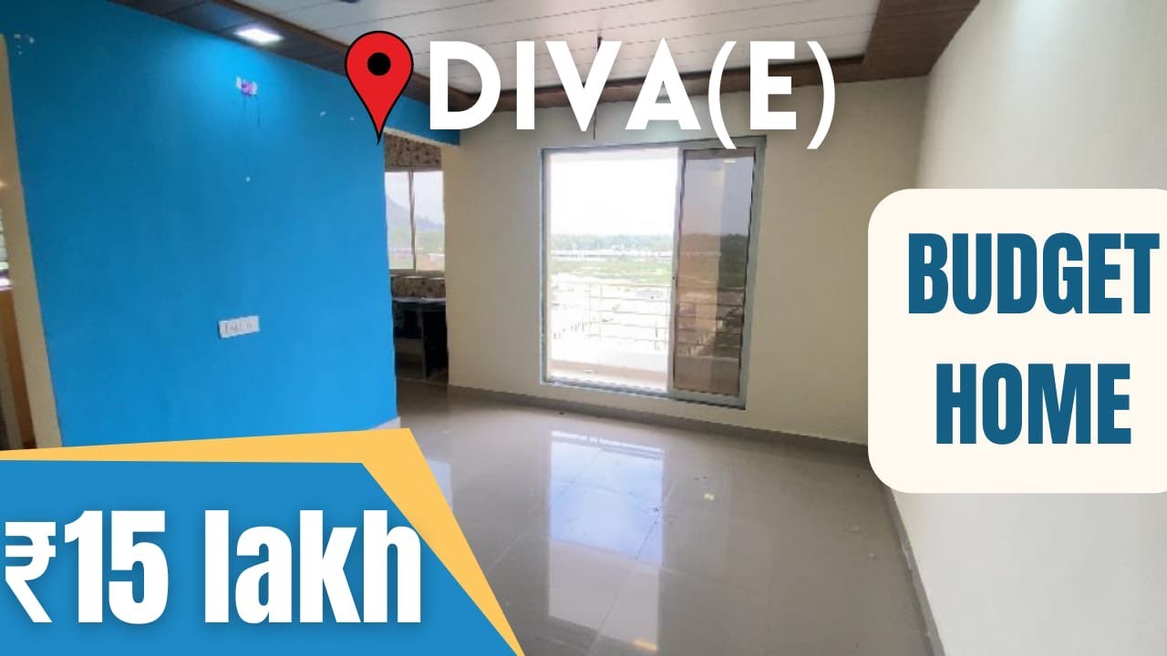 1&2 BHK IN DIVA EAST | NEAR DIVA RAILWAY STATION | BUDGET HOME | UNDER 15 LAKH| DIVA EAST|