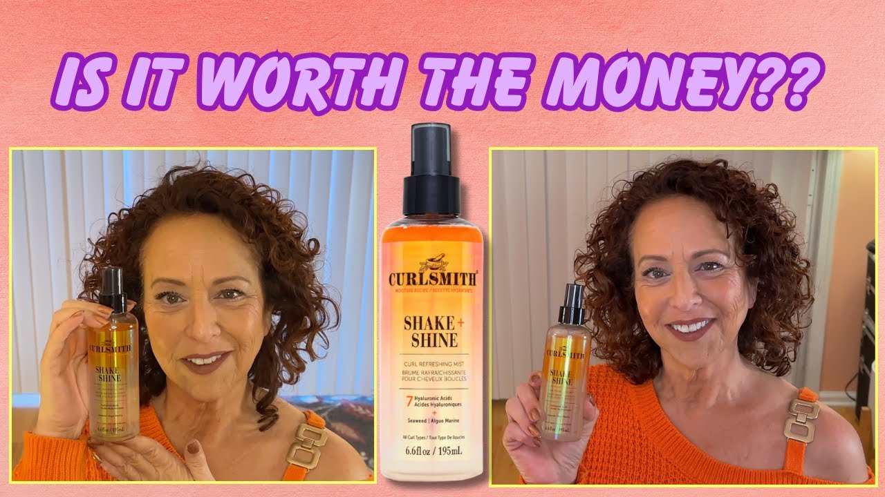 SECRET To Shiny Curls? CurlSmith Shake & Shine REVIEW
