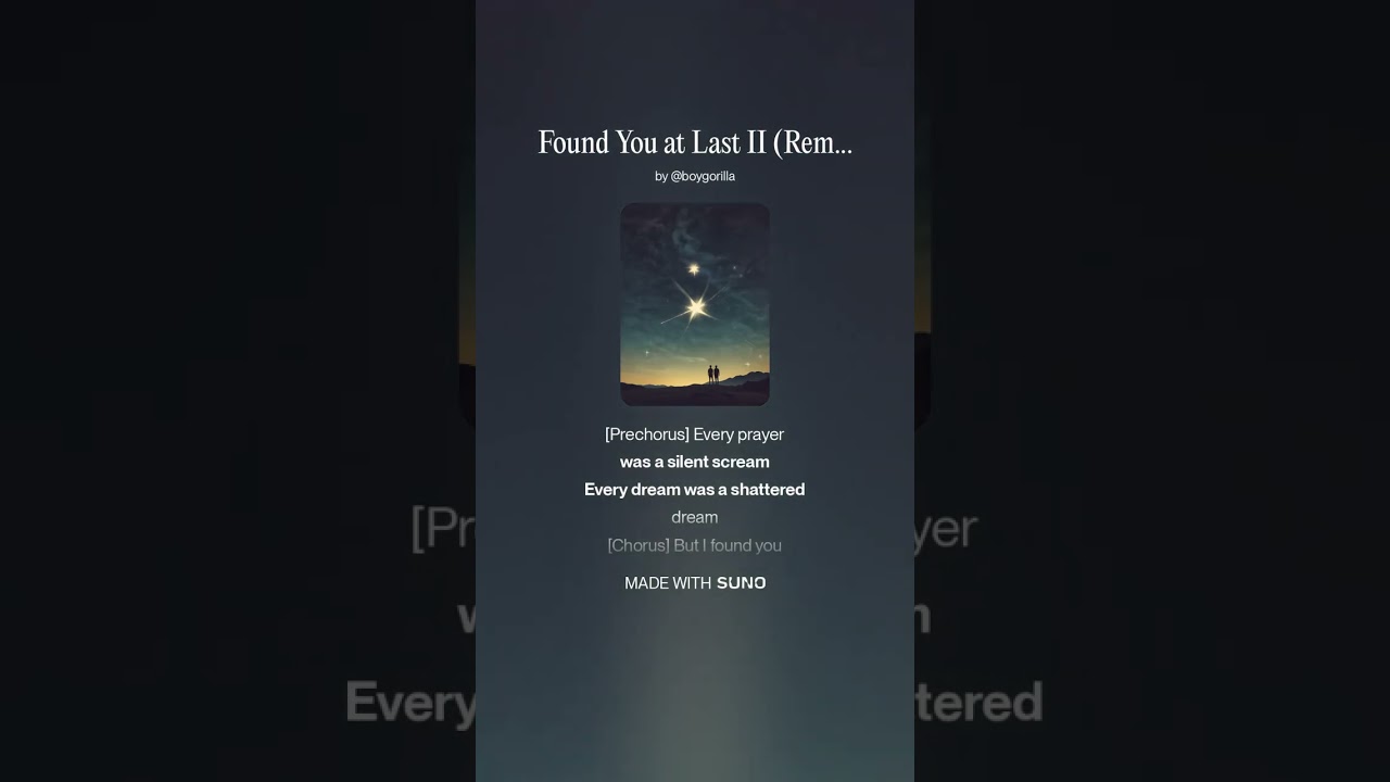 13 - Found You at Last II (Remix)