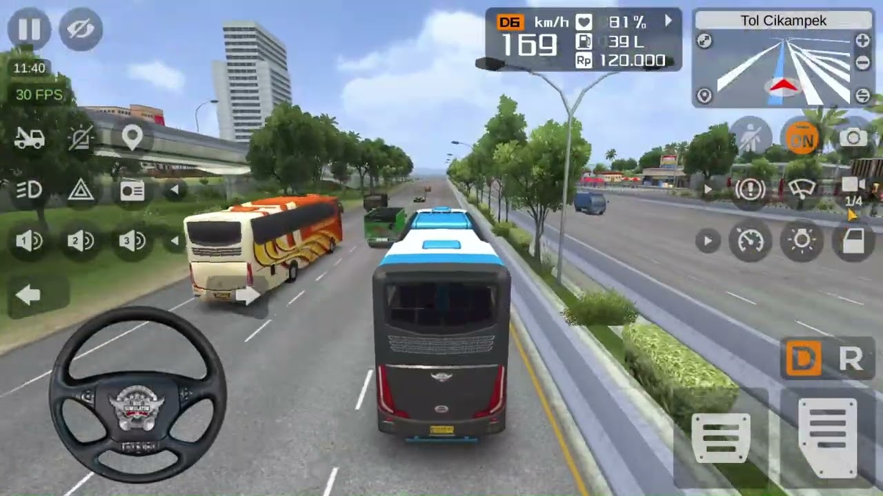 Realistic City Bus Simulator | Pick Up & Drop Off Passengers in Traffic Chaos! 🔥