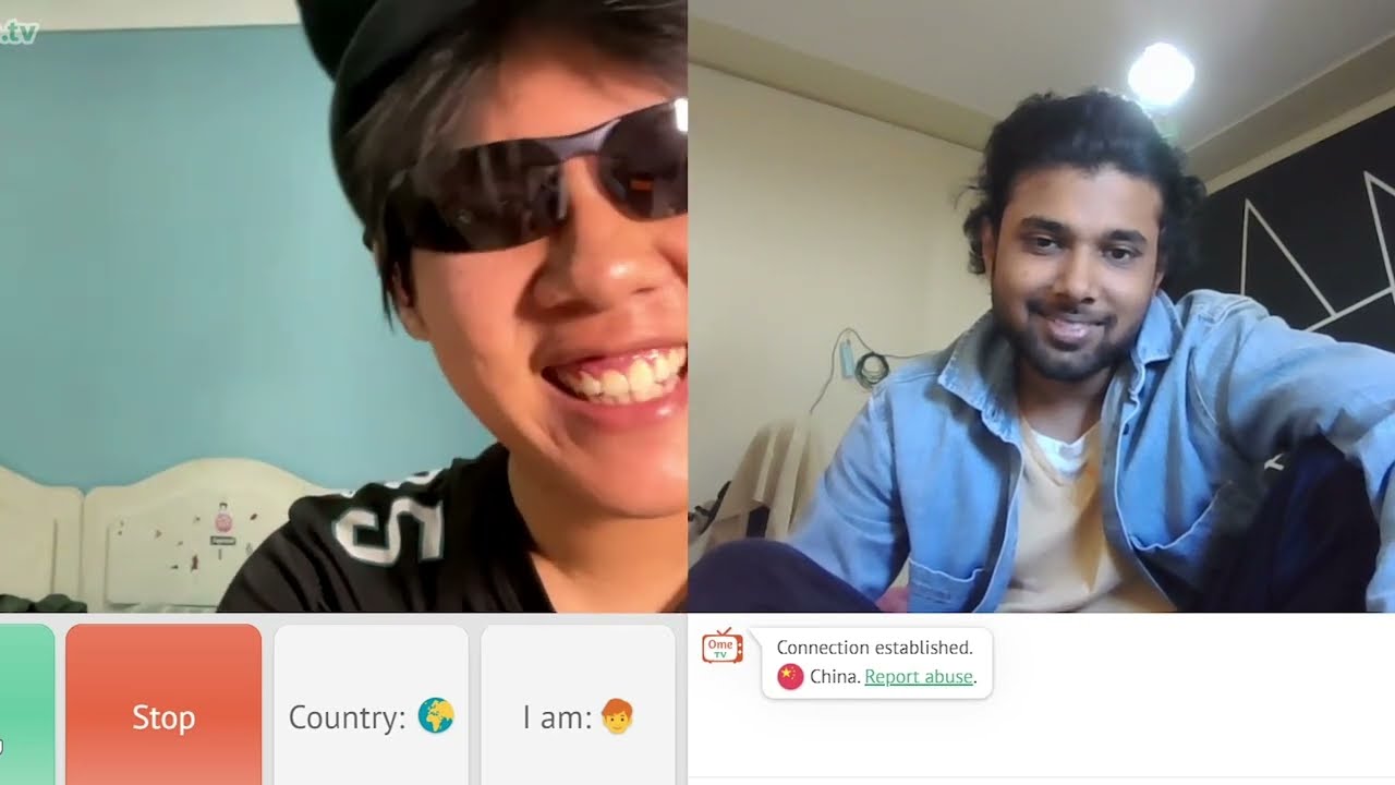 G#Y Prank gone wrong on chinese Boy on omegle