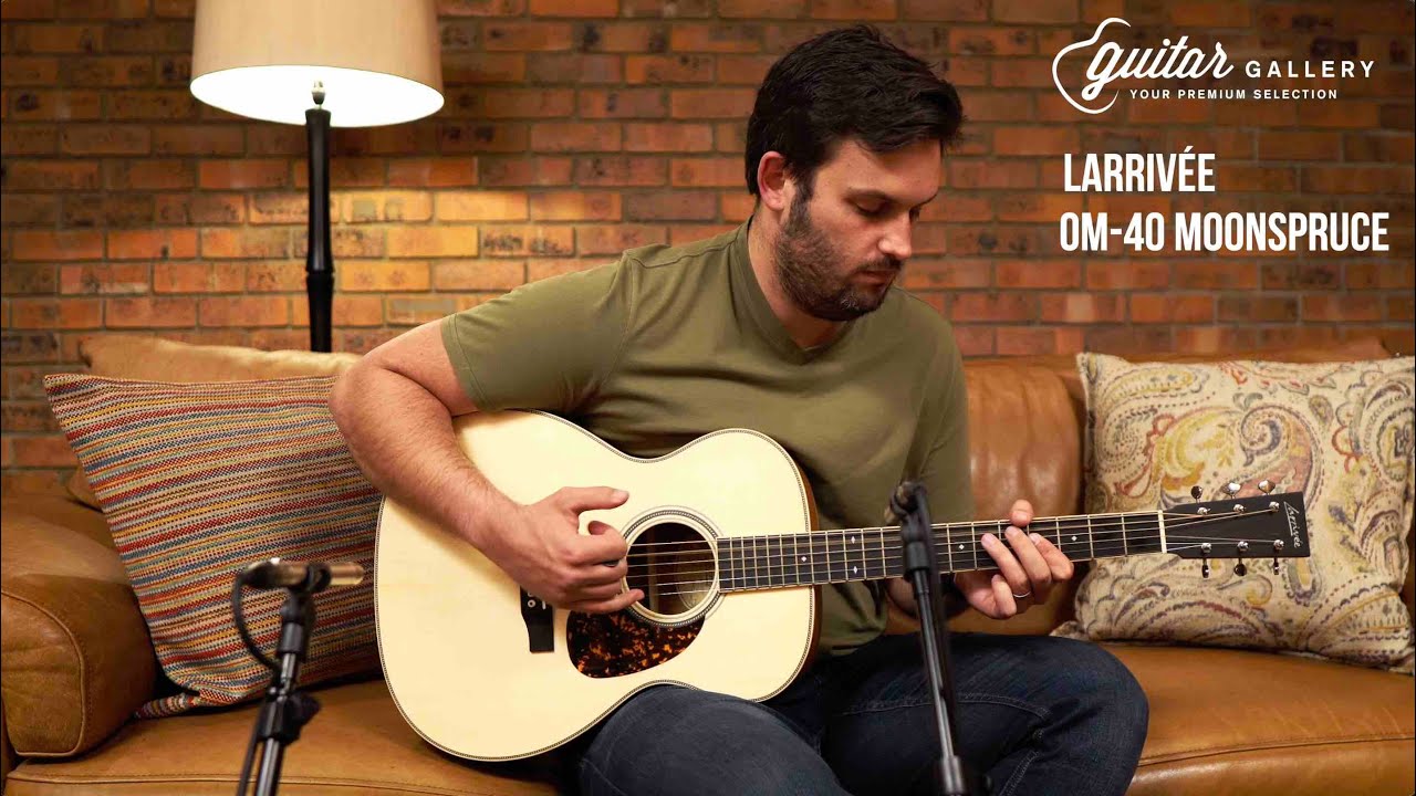 Larrivee OM-40:  Moonspruce vs Sitka Spruce