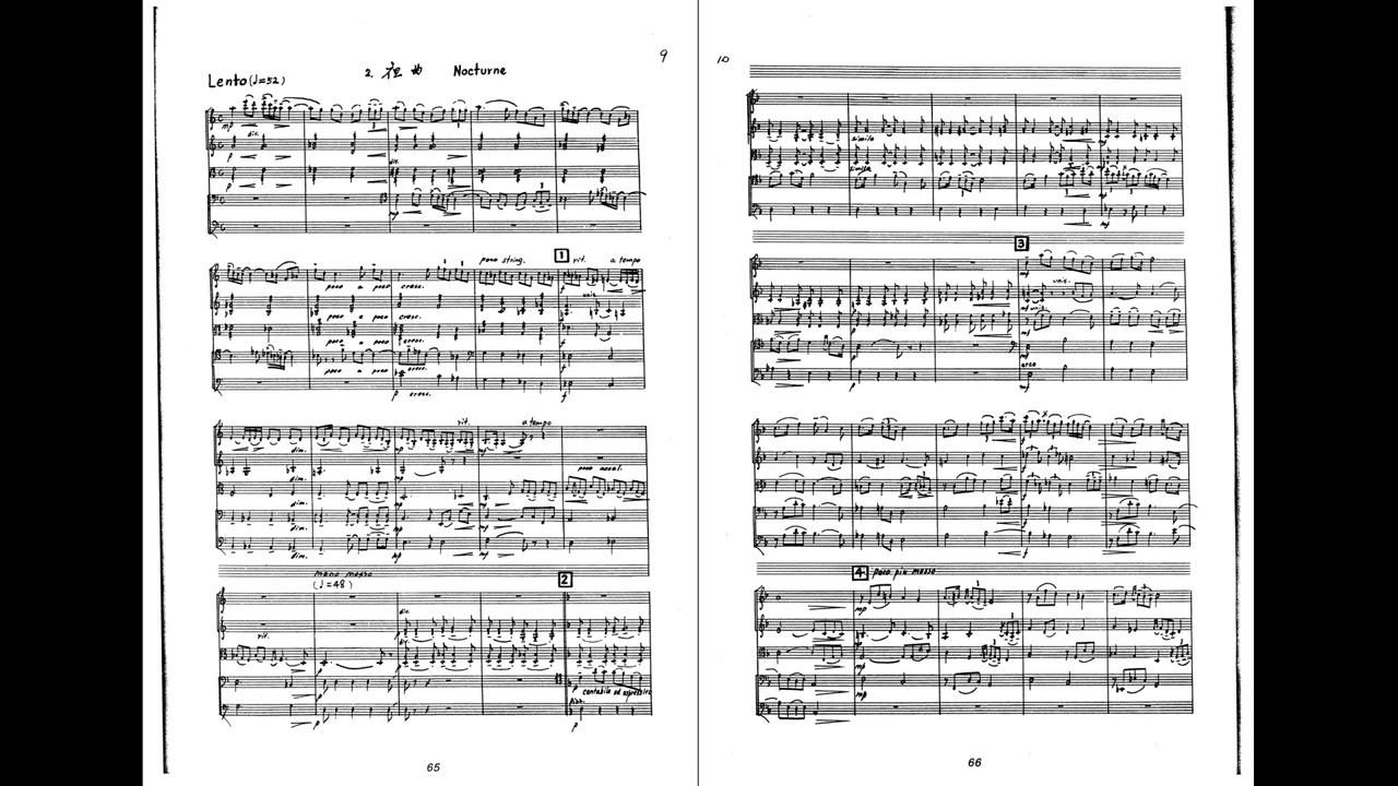 Zhu Jian'er ( 朱践耳 ): Triptych for string orchestra (1957/1980)