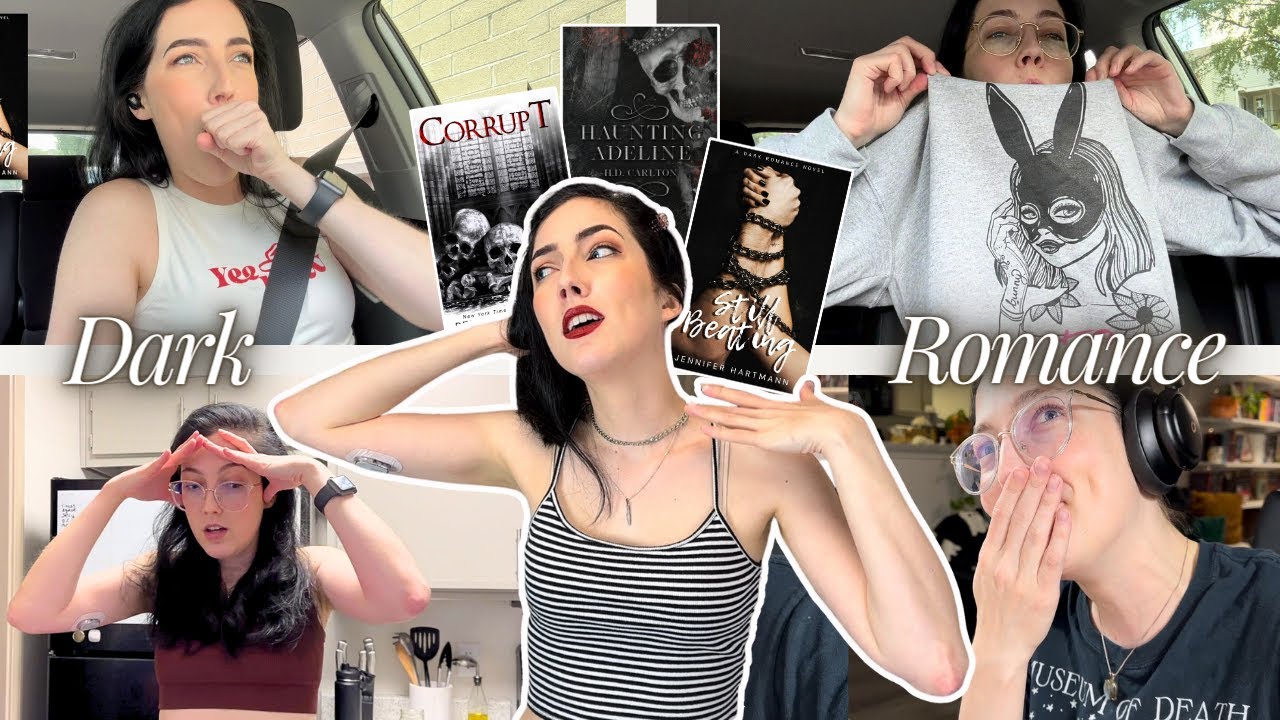 Reading DARK ROMANCE for the first time ft. Book Haul & Merch