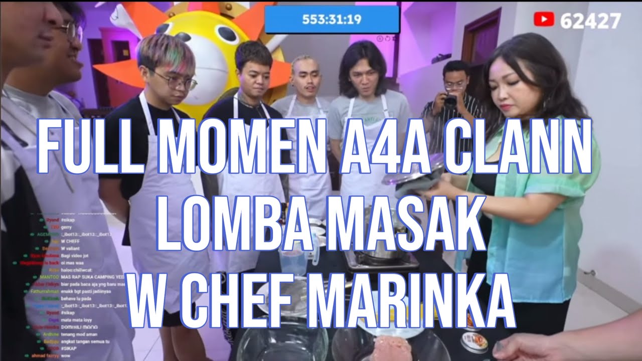 FULL MOMEN A4A CLANN LOMBA MASAK‼️W CHEF MARINKA
