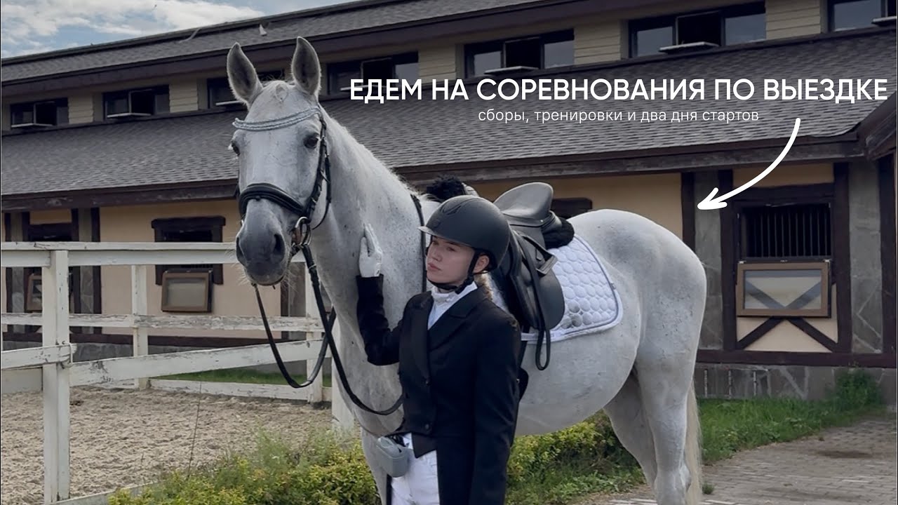 СОРЕВНОВАНИЯ по выездке | 5 дней на выездных стартах
