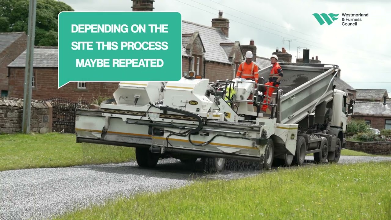 How we do surface dressing