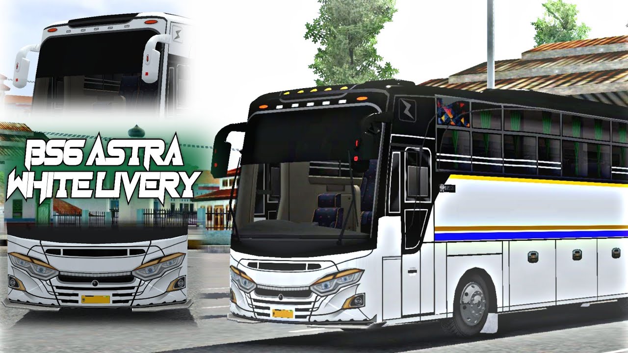 BS6 ASTRA JETBUS WHITE LIVERY FOR RELEASED💥 || DOWNLOAD NOW
