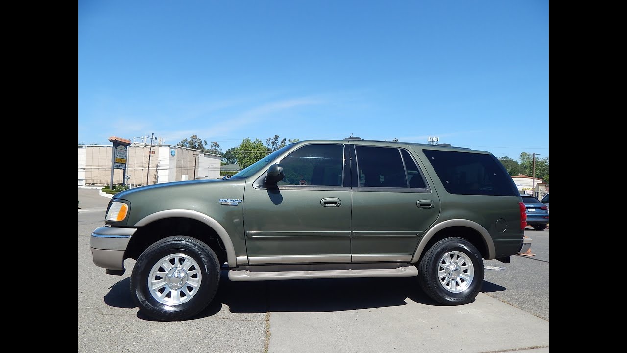 2001 Ford Expedition Eddie Bauer 4x4 in depth walk around video review!