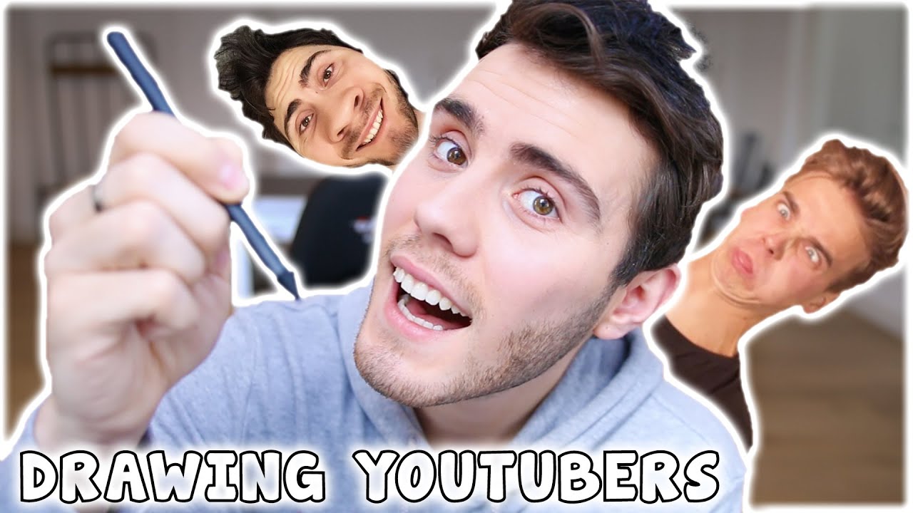 DRAWING YOUTUBERS CHALLENGE!