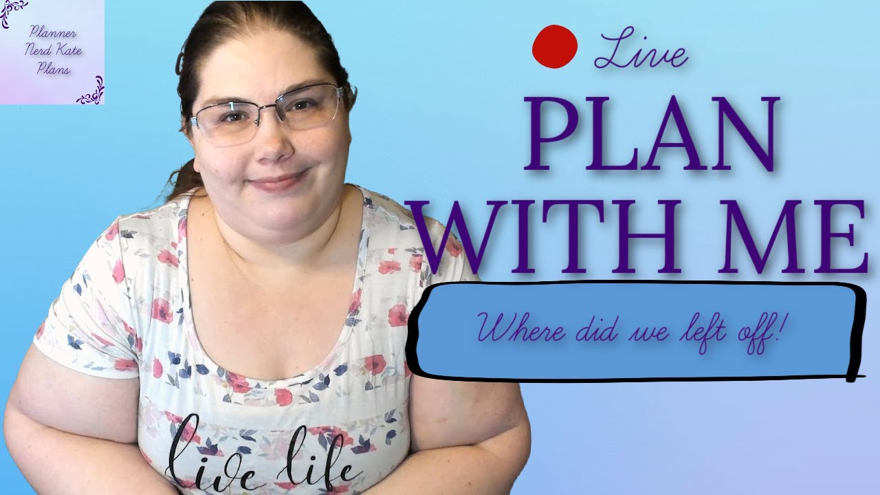 🔴 Live Plan With Me * Monthly February 2022 * Discbound Frankenplanner