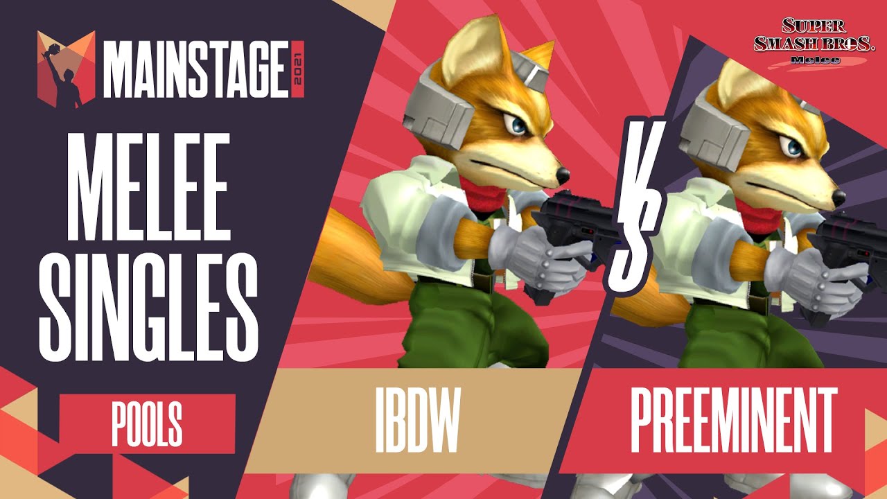iBDW vs Preeminent - Melee Singles: Pools - Mainstage 2021 | Fox vs Fox