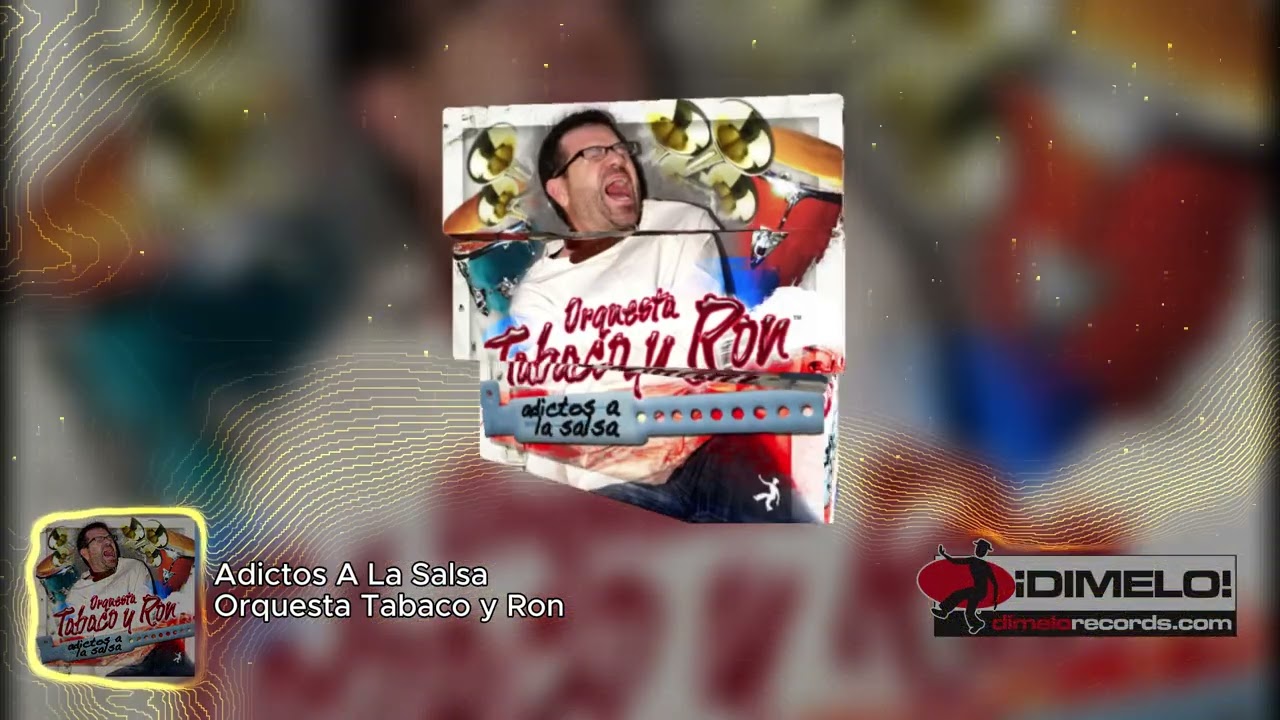 Adictos A La Salsa Interpretada por Orquesta Tabaco y Ron | Letra (Lyric Video)