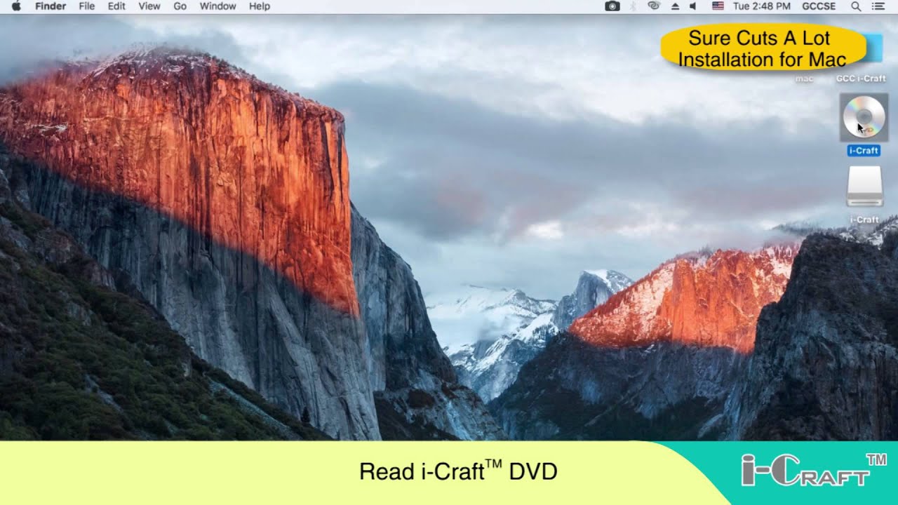 GCC---i-craft Installation Video( Mac Version)