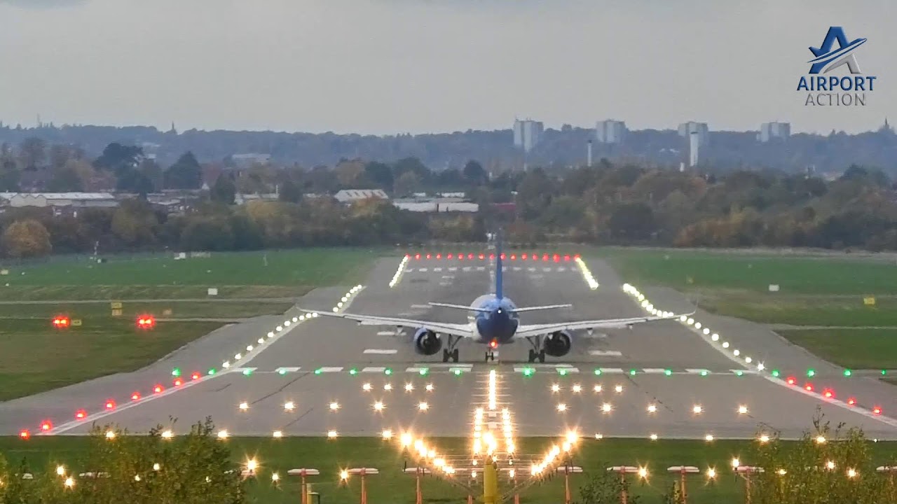 Blustery Birmingham Airport Live ✈️ Thursday 23rd October 2025