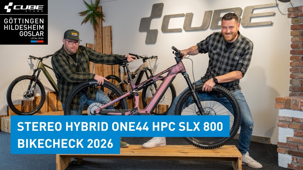 CUBE Stereo Hybrid ONE44 HPC SLX 800 – Das ultimative Trail-E-MTB im Check!