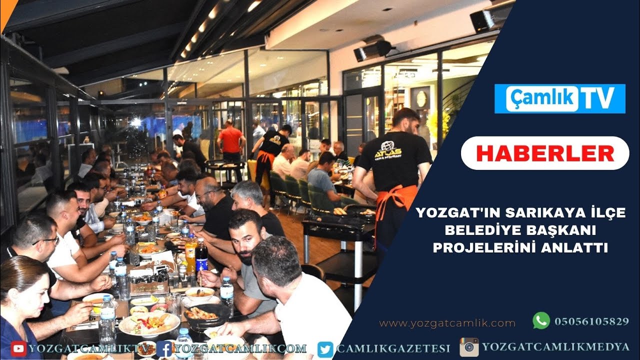 Yozgat'ın Sarıkaya İlçe Belediye Başkanı Projelerini Anlattı