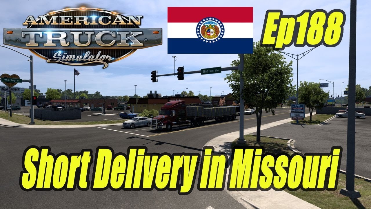 Short Delivery in Missouri|American Truck simulator Career Mode Ep188 #americantrucksimulator