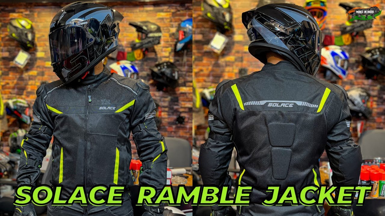Solace Ramble Riding Jacket I Best Riding Jacket Under 10,000 | Full Detailed Review I Made in India