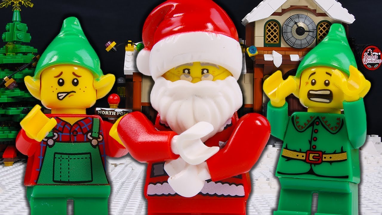 LEGO Christmas Sleigh Fail STOP MOTION LEGO Santa Sleigh Brick Build! | LEGO City | Billy Bricks