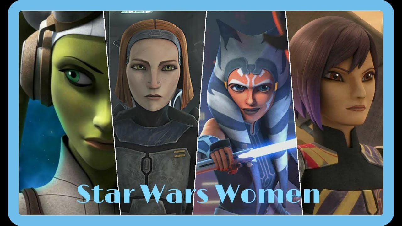 Star Wars Women || Power [Ahsoka, Bo-Katan, Sabine & Hera]