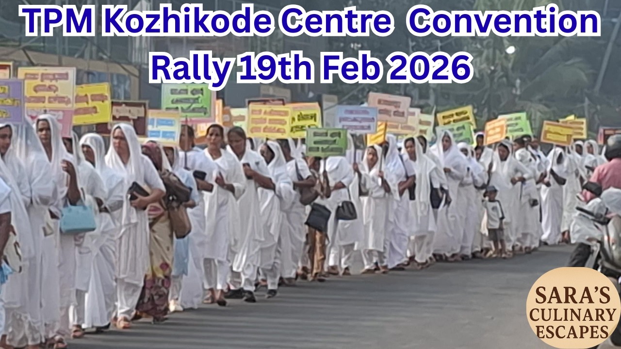 TPM Kozhikode center Convention rally 2026
