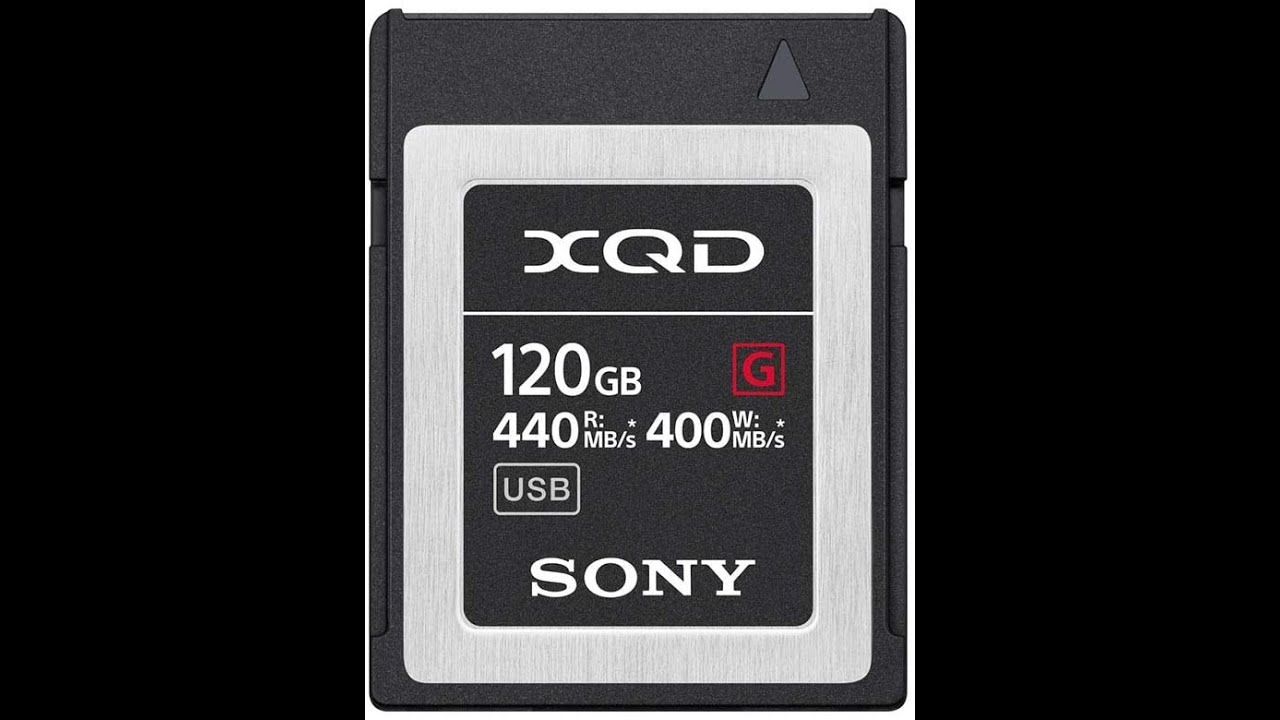 Review Sony Professional XQD G Series 120GB Memory Card QD G120F