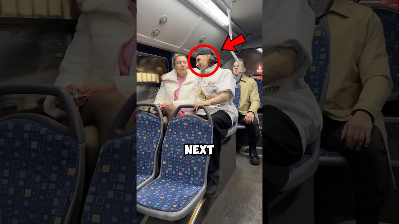 👮😱Why Did This Man Get Handcuffed on a Bus? 
