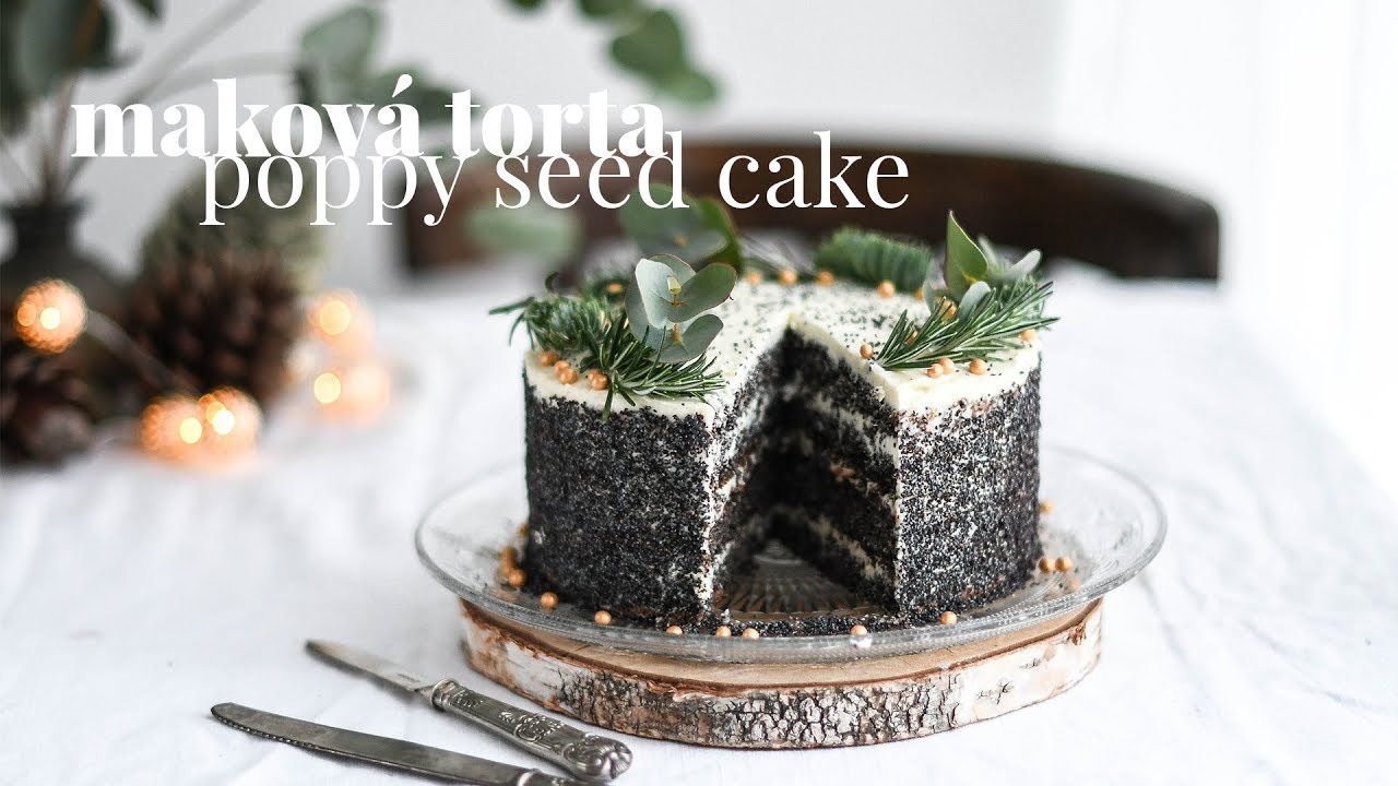 Maková torta | poppy seed cake | recept | videorecept | video recipe