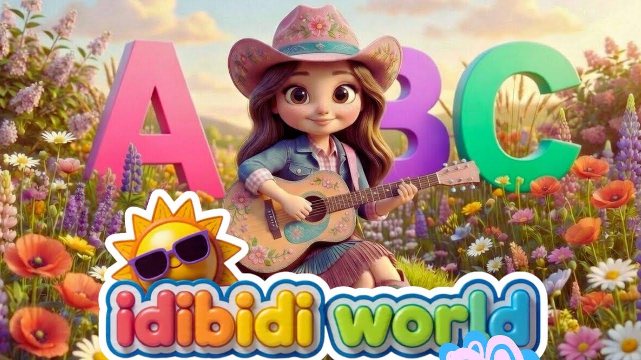 The Best ABC Song | Learn The ABC Nursery Rhyme | First ABC Song | idibidi world | A for Apple Song